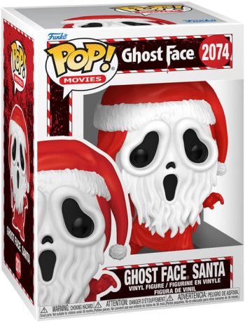 Figurine Funko Pop Scream #2074 Ghost Face Père Noël