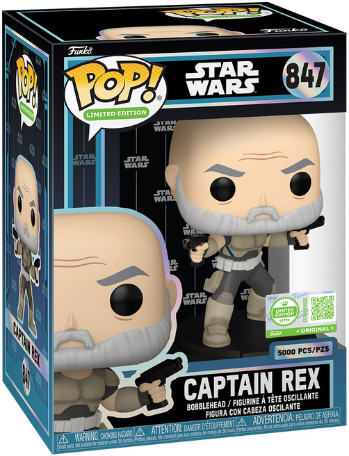 Figurine Pop Star Wars : The Clone Wars #847 pas cher : Captain Rex