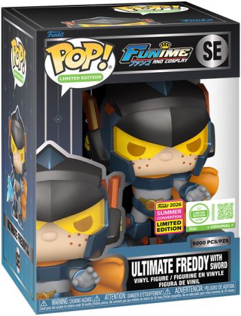Figurine Funko Pop Freddy Funko Ultimate Freddy avec épée