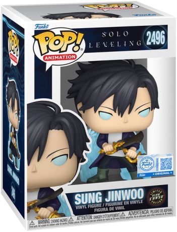 Figurine Funko Pop Solo Leveling #2496 Sung Jinwoo [Chase]