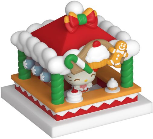 Figurine Funko Pop Sanrio Hello Kitty et le marché de Noël - Bitty Pop
