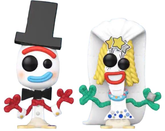 Figurine Funko Pop Toy Story [Disney] Forky & Karen Beverly - Pack