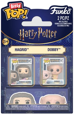 Figurine Funko Pop Harry Potter Rubeus Hagrid & Dobby 2-Pack Bitty Pop