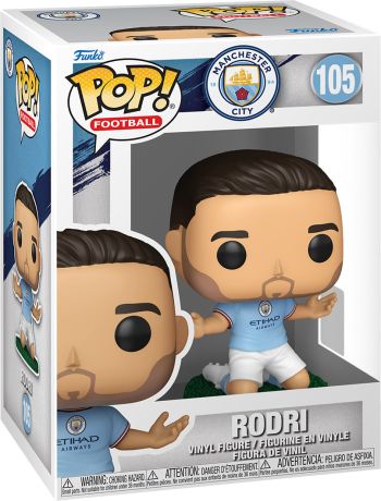 Figurine Funko Pop FIFA / Football #105 Rodri (Manchester City)