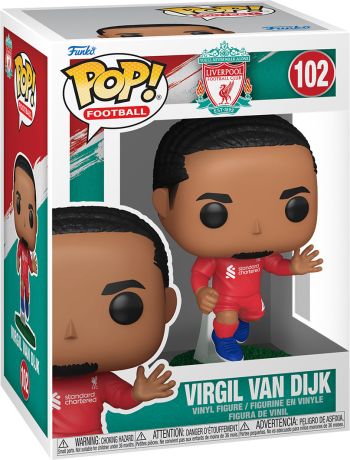 Figurine Funko Pop FIFA / Football #102 Virgil Van Dijk (Liverpool)