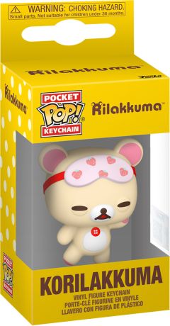 Figurine Funko Pop Rilakkuma Korilakkuma - Porte clés