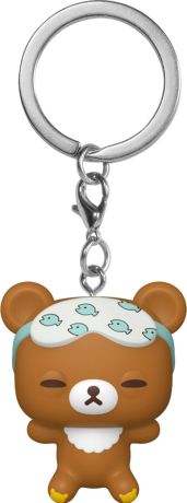 Figurine Funko Pop Rilakkuma Chairoikoguma - Porte clés