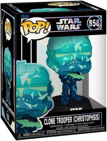 Figurine Funko Pop Star Wars Divers #858 Clone Trooper (Christophsis)