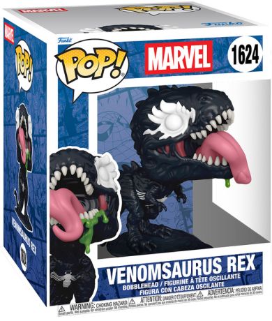Figurine Funko Pop Marvel Comics #1624 Venomsaurus Rex - 15 cm