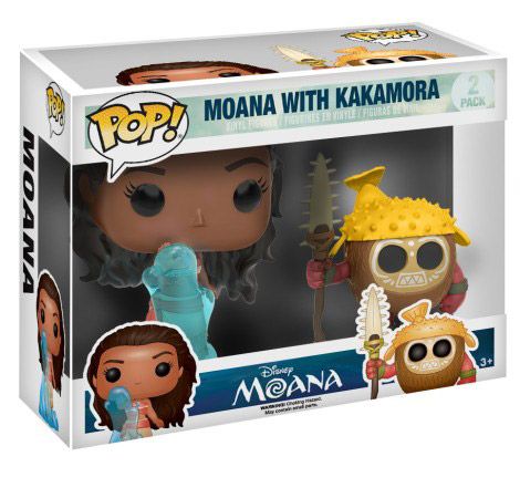 Figurine Pop Vaiana [Disney] pas cher : Moana & Kakamora - 2 pack