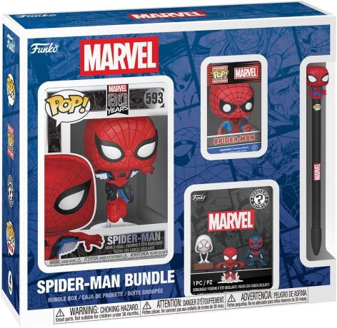 Figurine Funko Pop Marvel Comics Spider-Man Bundle