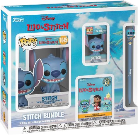 Figurine Funko Pop Lilo et Stitch [Disney] Stitch Bundle