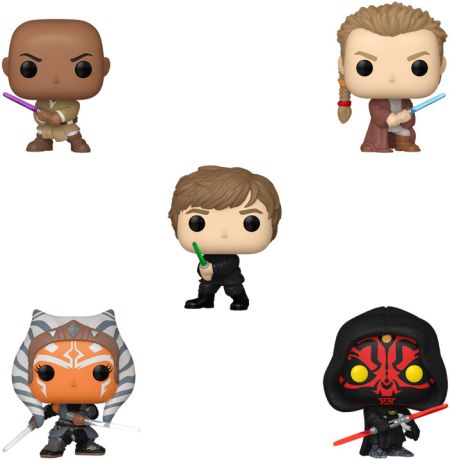 Figurine Funko Pop Star Wars Divers Pocket Pop Mystère Cristal kyber
