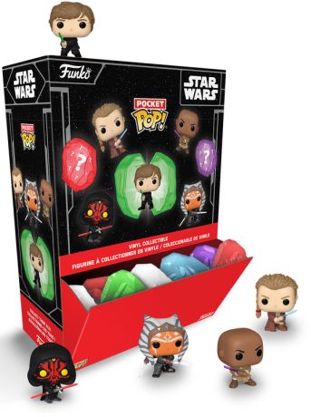 Figurine Funko Pop Star Wars Divers Pocket Pop Mystère Cristal kyber