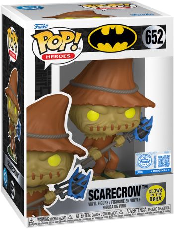 Figurine Funko Pop Batman [DC] #652 Épouvantail - Glow in the Dark