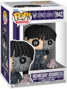 Figurine Pop Mercredi #1942 Mercredi Addams avec la Chose (Patchwork)