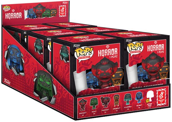 Figurine Funko Pop Ça Pop Mystère Warner Bros. Horreur - Pack 6 