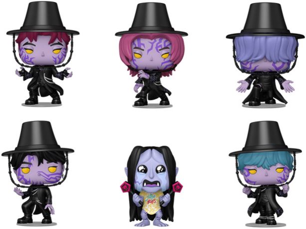 Figurine Funko Pop KPop Demon Hunters Pop Mystère - Pack 6