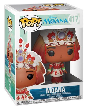 Figurine Funko Pop Vaiana [Disney] #417 Vaiana en tenue de cérémonie