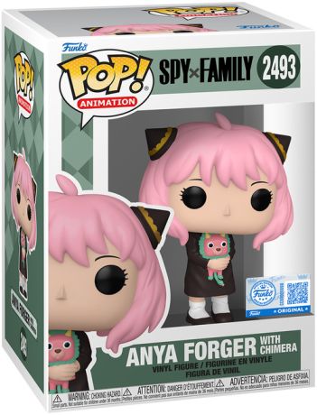 Figurine Funko Pop SPY x FAMILY #2493 Anya avec Chimera