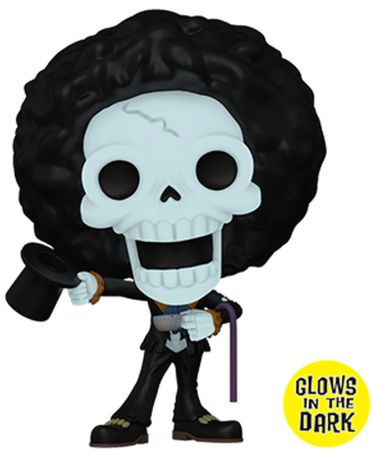 Figurine Funko Pop One Piece #2447 Brook - Glow in the Dark
