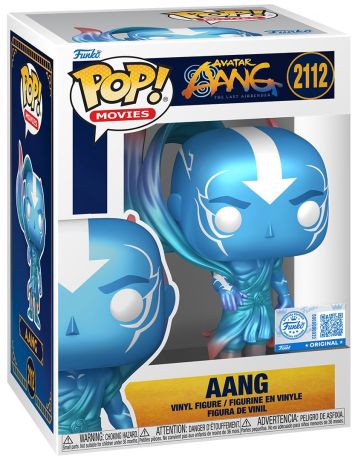 Figurine Funko Pop Avatar: le dernier maître de l'air #2112 Aang (Etat Avatar) 