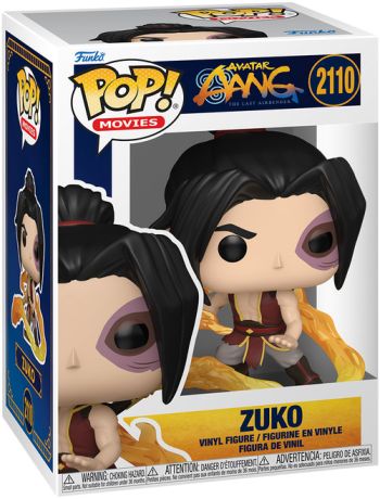 Figurine Funko Pop Avatar: le dernier maître de l'air #2110 Zuko