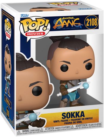 Figurine Funko Pop Avatar: le dernier maître de l'air #2108 Sokka