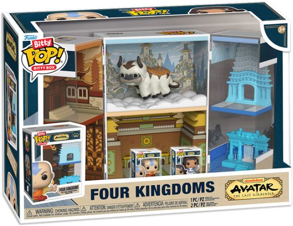 Figurine Funko Pop Avatar: le dernier maître de l'air Quatre Nations - Bitty Pop Box