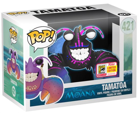 Figurine Funko Pop Vaiana [Disney] #421 Tamatoa - Brillant dans le noir