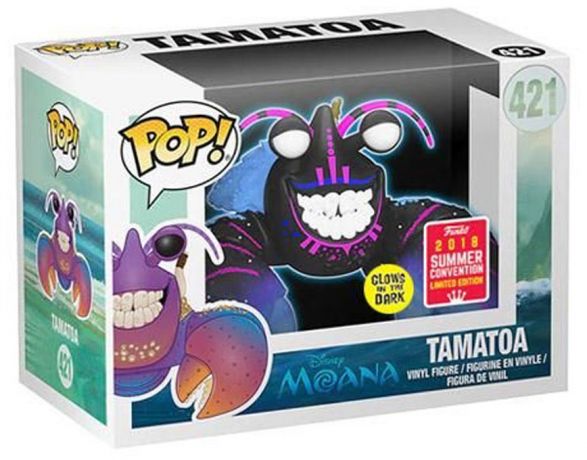 Figurine Funko Pop Vaiana [Disney] #421 Tamatoa - Brillant dans le noir