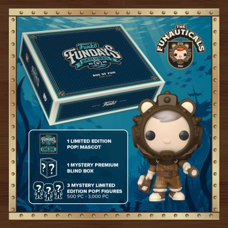 Figurine Funko Pop Freddy Funko Quest for the Grail 2026 Box of Fun (The Funauticals)