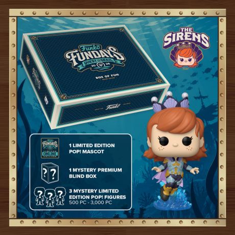 Figurine Funko Pop Franny Funko Quest for the Grail 2026 Box of Fun (The Sirens)
