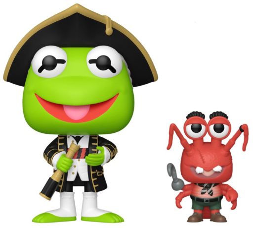 Figurine Funko Pop Les Muppets #1805 Kermit et Polly (Pirate)