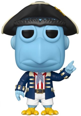 Figurine Funko Pop Les Muppets #1806 Sam Eagle (Pirate)
