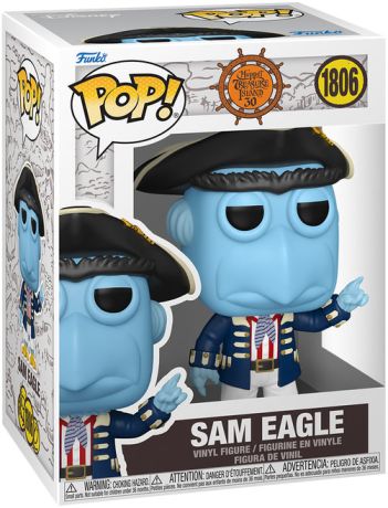 Figurine Funko Pop Les Muppets #1806 Sam Eagle (Pirate)