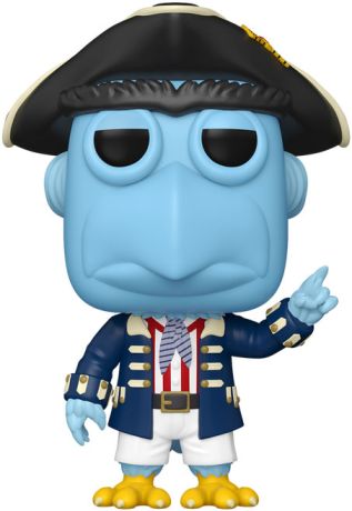 Figurine Funko Pop Les Muppets #1806 Sam Eagle (Pirate)