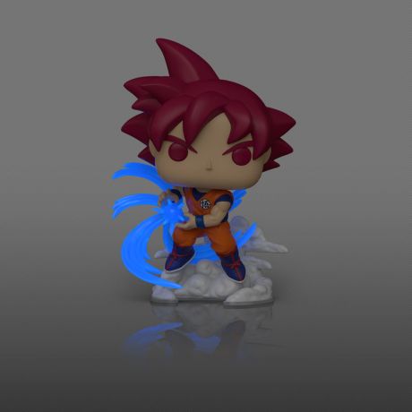 Figurine Funko Pop Dragon Ball Super #2491 Super Saiyan God Goku [Chase]