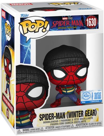 Figurine Funko Pop Spider-Man : Brand New Day [Marvel] Spider-Man (Tenue d'hiver)