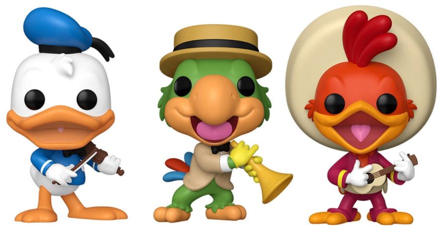 Figurine Funko Pop Disney Les Trois Caballeros - Pack