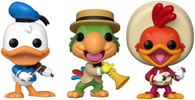 Figurine Funko Pop Disney Les Trois Caballeros - Pack