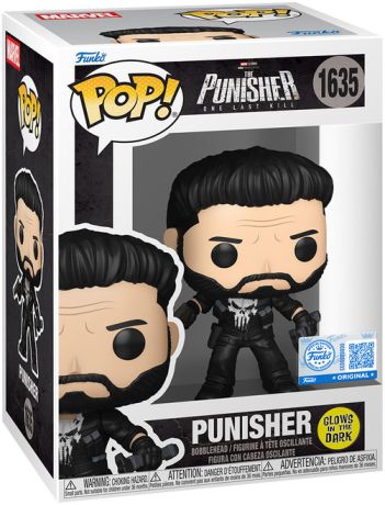 Figurine Funko Pop Marvel Comics Punisher - Glow in the Dark