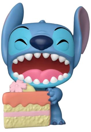 Figurine Funko Pop Lilo et Stitch [Disney] Stitch avec gâteau