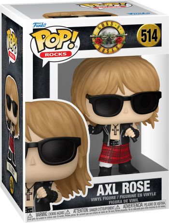 Figurine Funko Pop Guns N' Roses #514 Axl Rose (Live and Let Die)