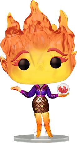 Figurine Funko Pop Élémentaire [Disney] #1791 Flam Lumen avec Vivistéria