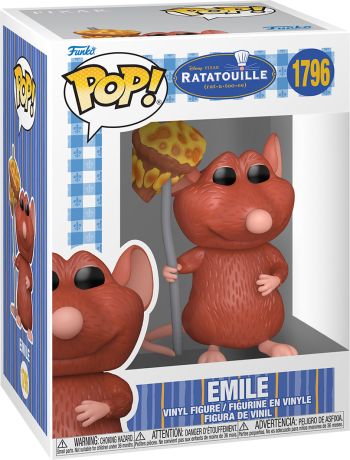 Figurine Funko Pop Ratatouille [Disney] #1796 Emile avec champignon