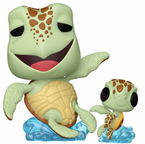 Figurine Funko Pop Le Monde de Nemo [Disney] #1813 Crush avec Squiz