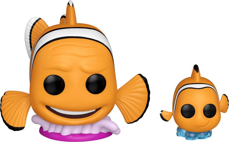 Figurine Funko Pop Le Monde de Nemo [Disney] #1814 Marlin avec Nemo
