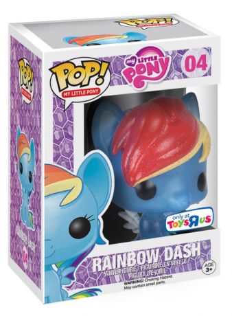 Figurine Funko Pop My Little Pony #04 Rainbow Dash - Pailleté