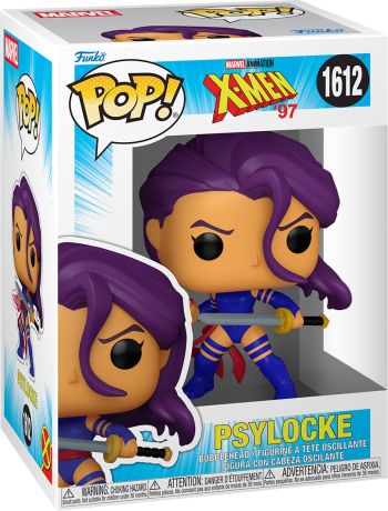 Figurine Funko Pop X-Men [Marvel] #1612 Psylocke (X-Men '97)
